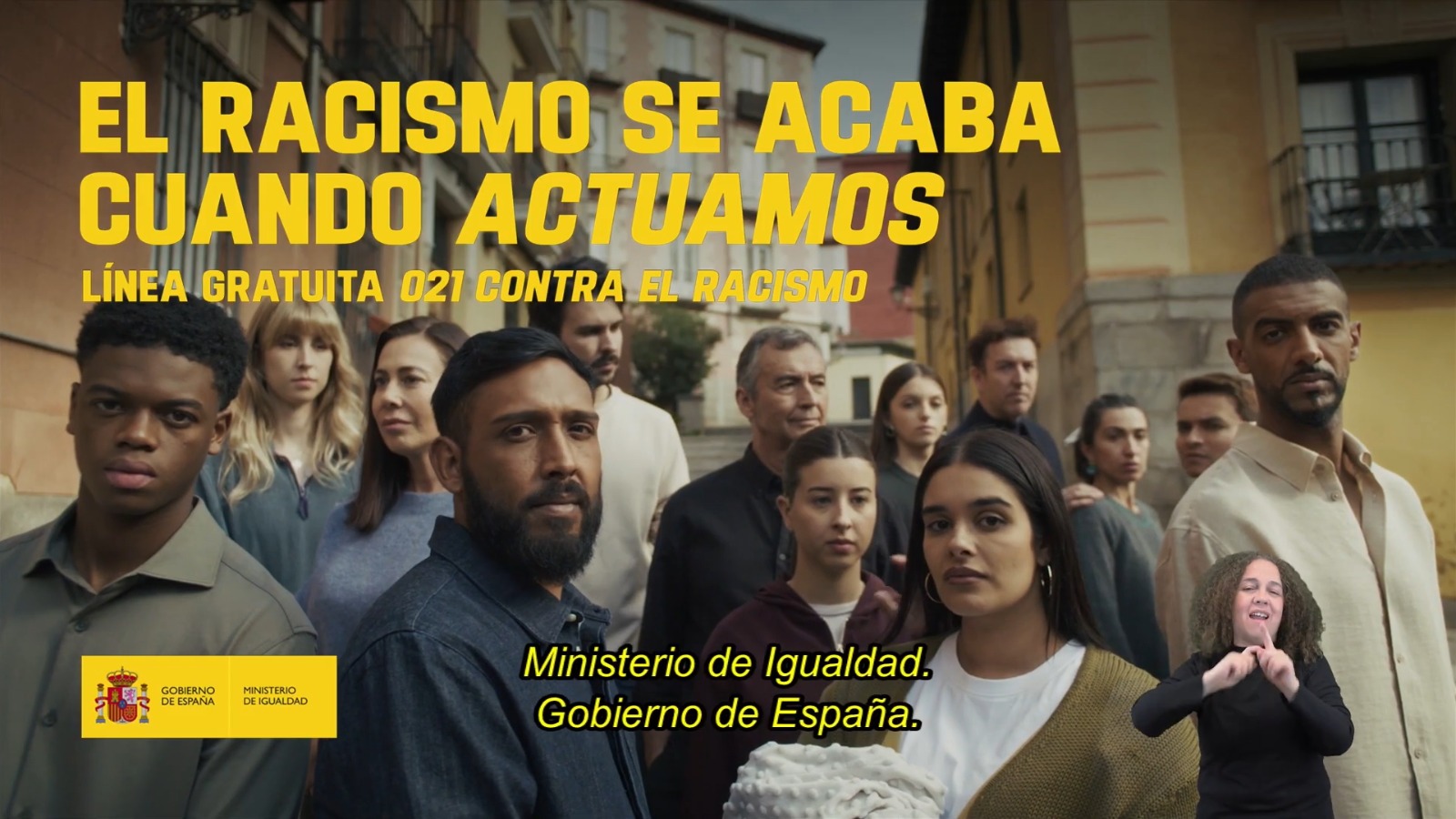 El racismo se acaba cuando actuamos. No lo normalices. Denúncialo